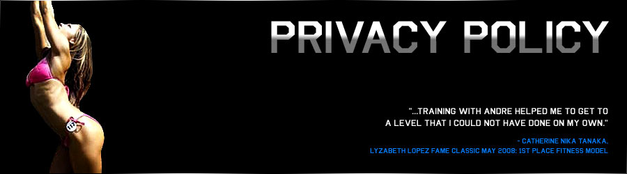 T.O. Trainer Privacy Policy